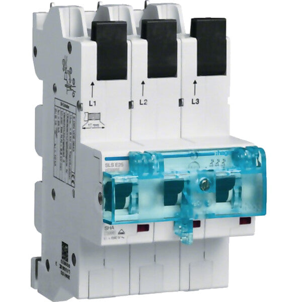 Hager SLS-Schalter 25A,3polig,E-Charak. HTS325E